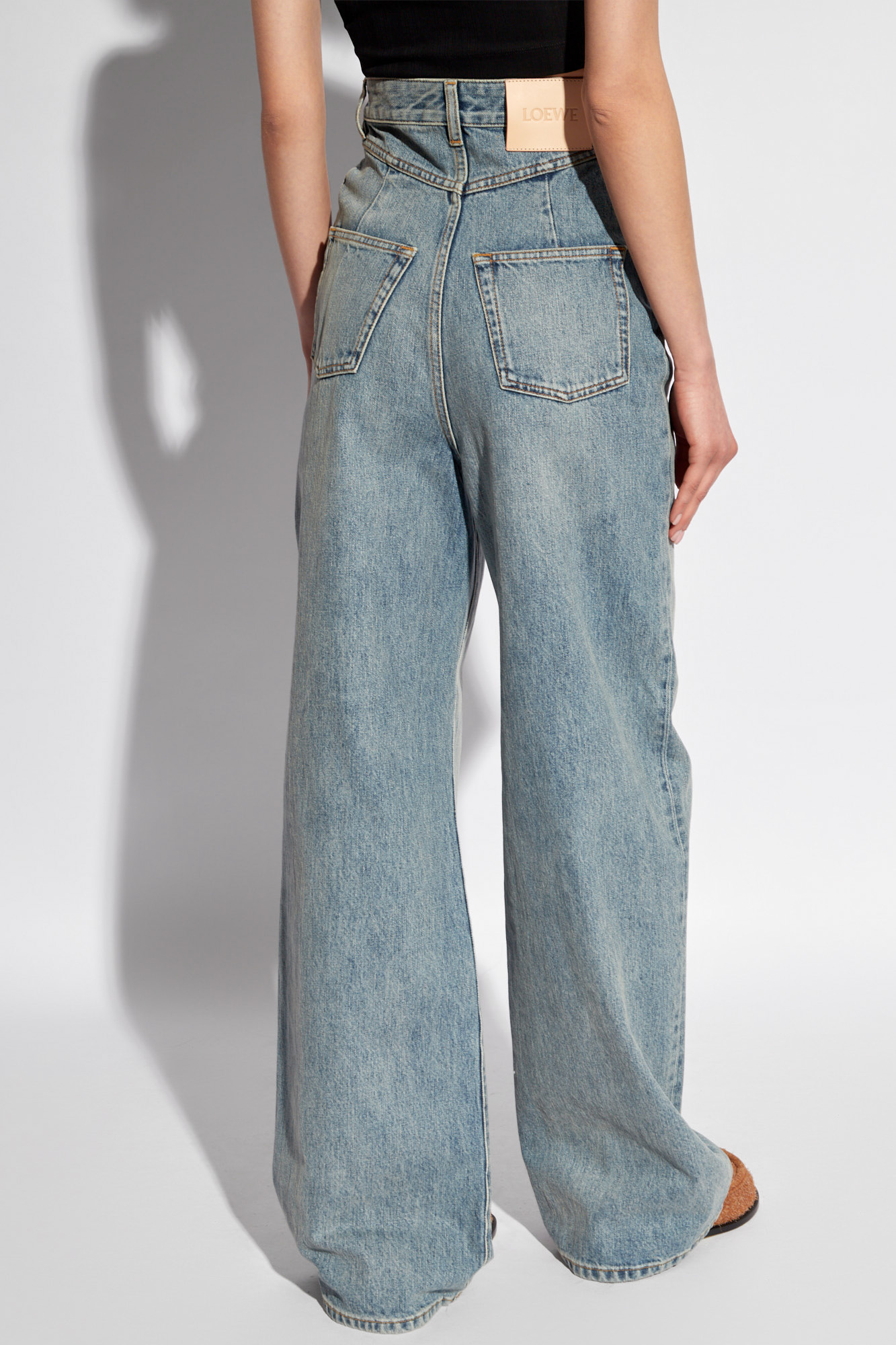 loewe slim fit denim jeans | Blue Wide jeans Loewe loewe slim fit denim jeans | Blue Wide jeans Loewe